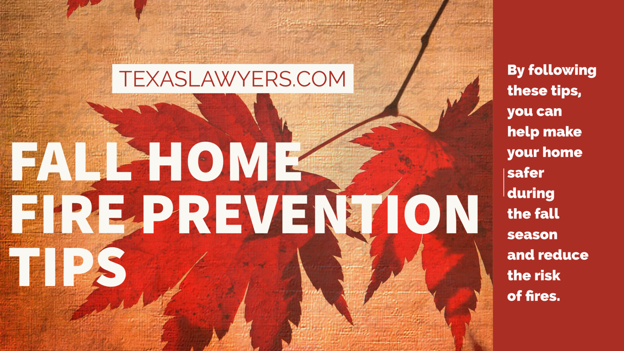 fall home fire prevention tips